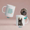 Double-Sided Mug - Paw Prints