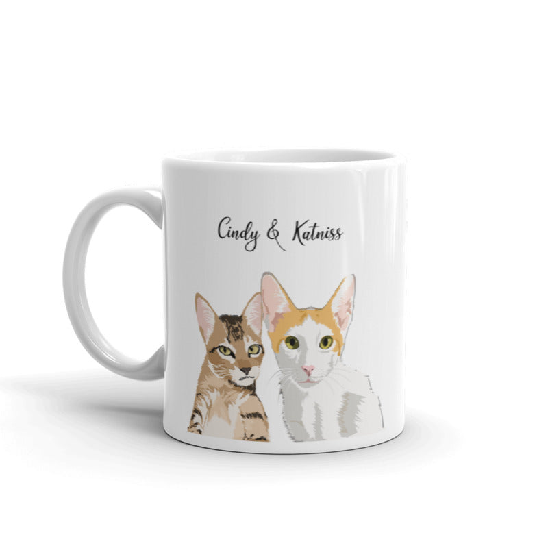 Double-Sided Mug - Cat Love - Furesque