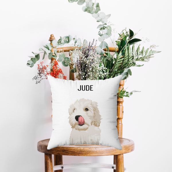 Dog best sale pillow cover